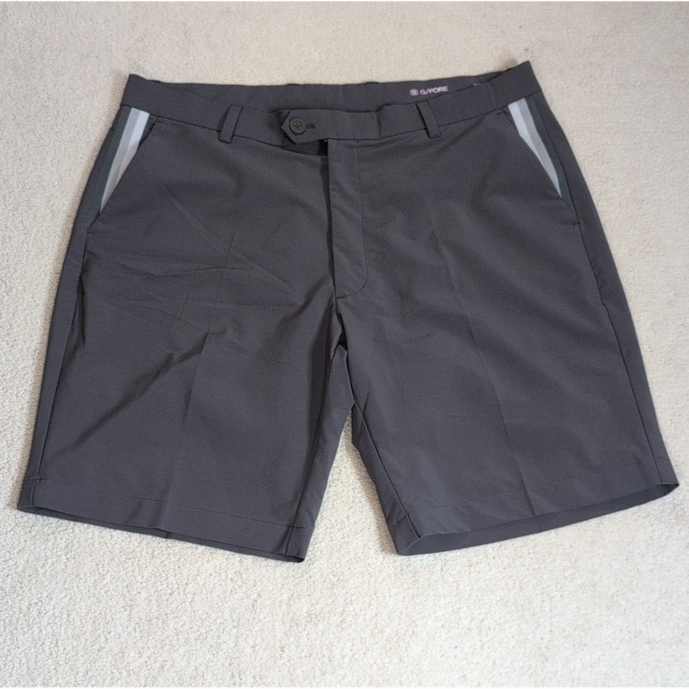 G/Fore Maverick Hybrid Golf Shorts Mens Size 36 Gray Stretch Performance